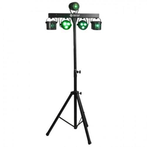 Studielys sæt Light4Me Belka LED Par Derby Laser