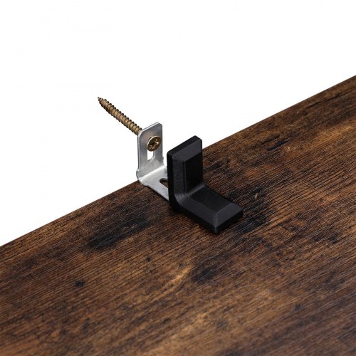 Bogreol 6 hylder – SONGMICS VASAGLE, fritstående kubereol, rumdeler, rustik brun