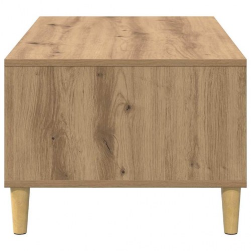 Sofabord Artisan Egetræ 90 x 50 x 26.5 cm Konstrueret træ