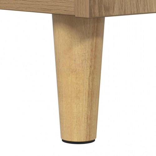 Sofabord Artisan Egetræ 90 x 50 x 26.5 cm Konstrueret træ
