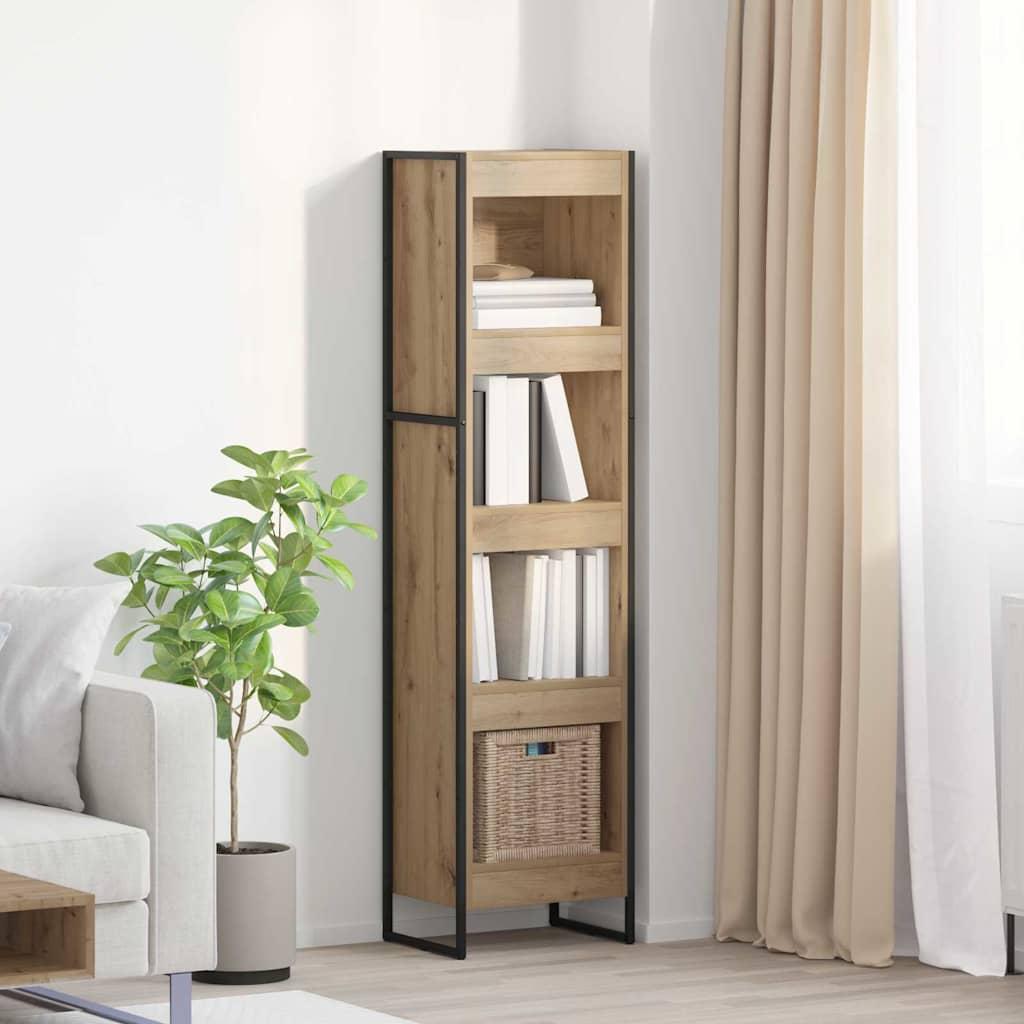 Bogskab Artisan eg 40 x 30 x 155 cm Konstrueret træ