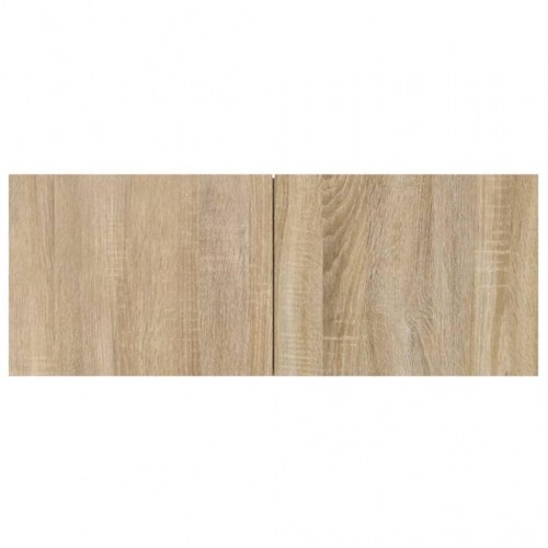 Tv-skabe 2 stk. 80x30x30 cm konstrueret træ sonoma-eg (OUTLET A+)