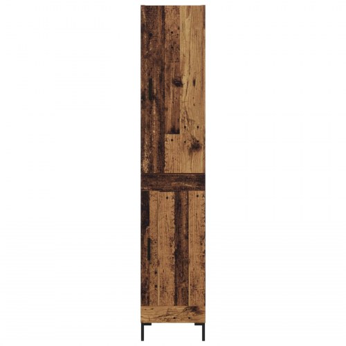 Højskab - Gammelt træ 34,5 x 34 x 180 cm