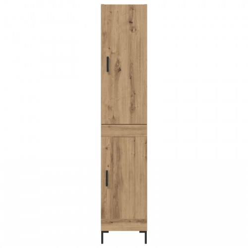 Højskab artisan egetræ 34,5 x 34 x 180 cm