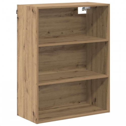 Highboard i artisan egetræ - 69,5 x 32,5 x 180 cm