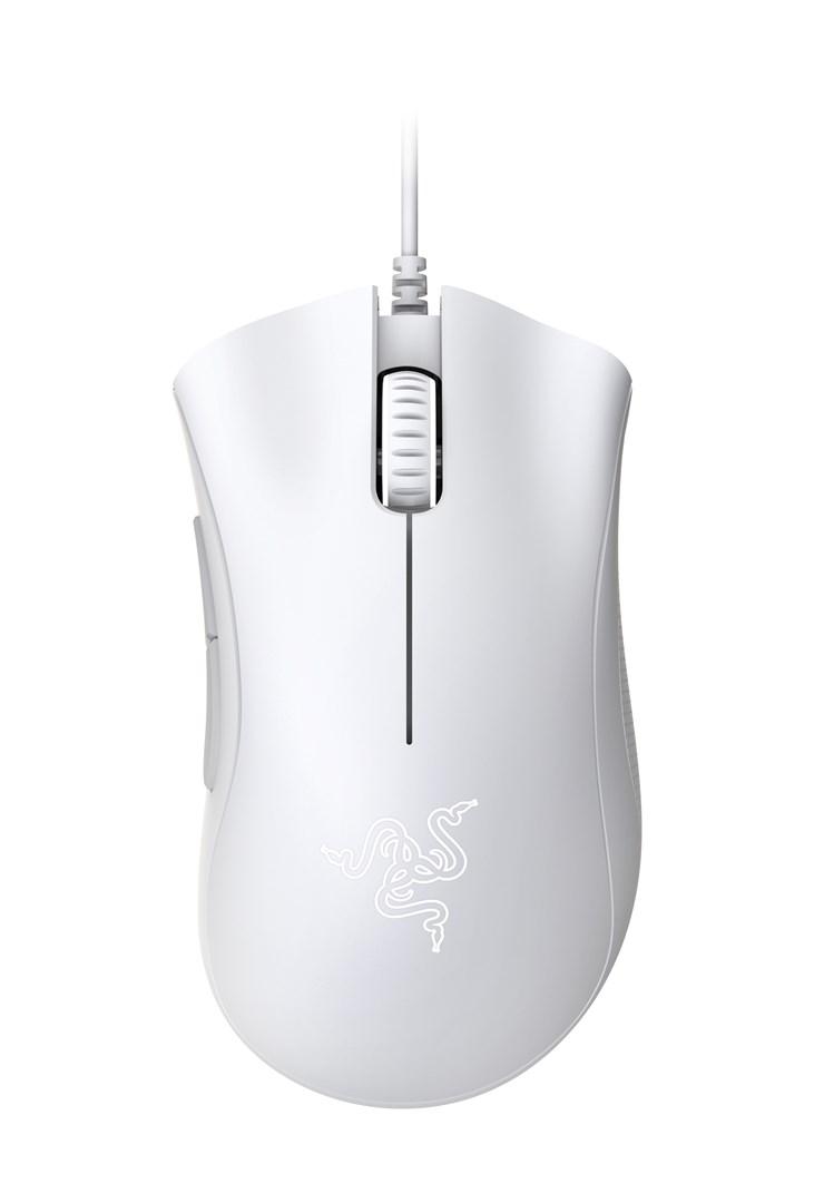 Gamingmus Razer DeathAdder Essential højrehåndet - hvid