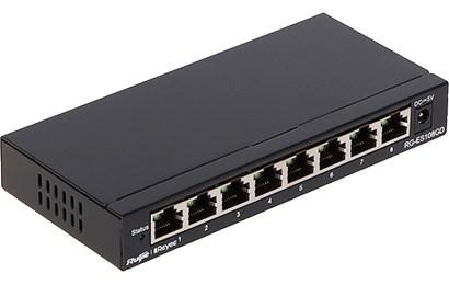 Netværksswitch Ruijie Reyee RG-ES108GD - 8 porte