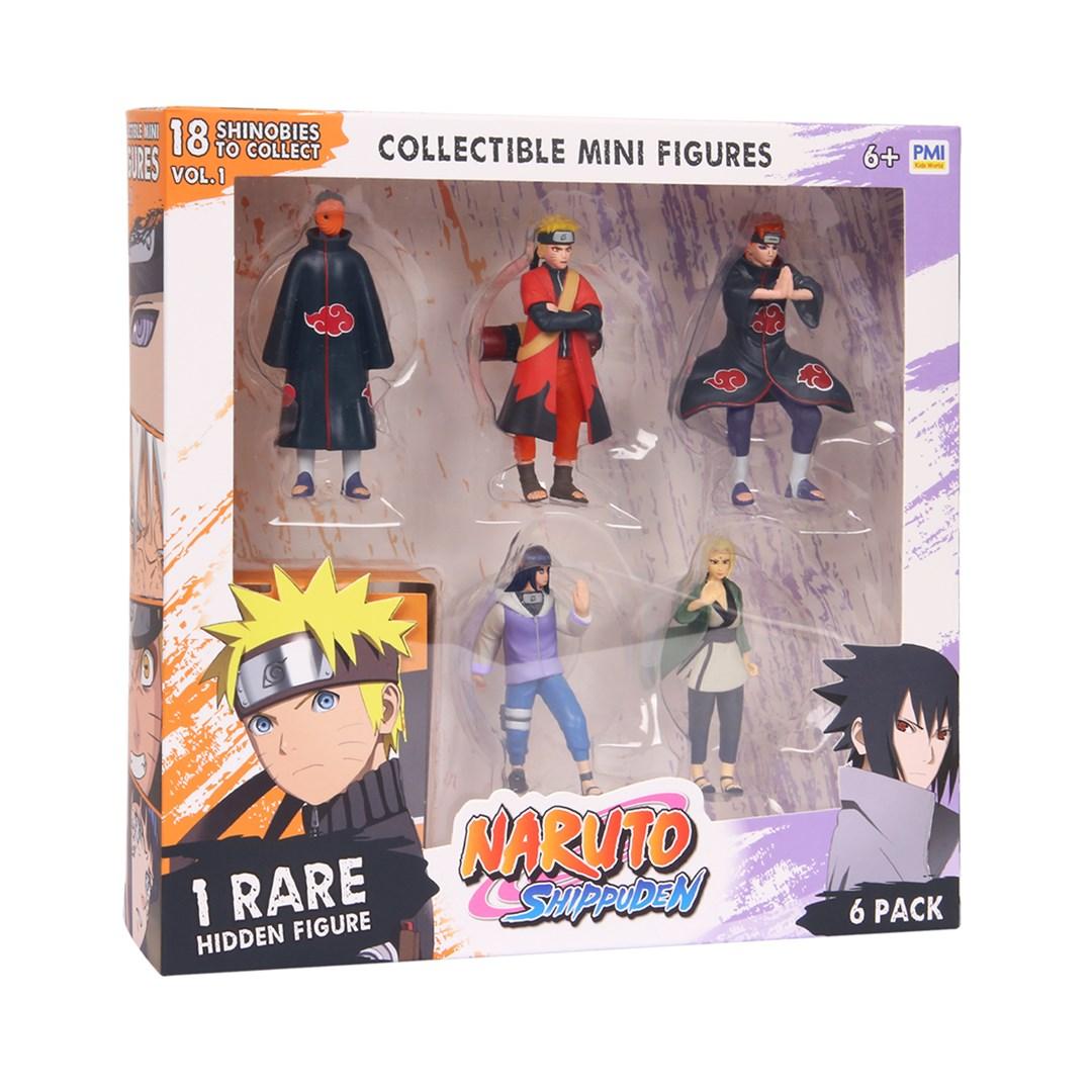 Figurer Naruto Shippuden - 6-pak Deluxe Edition ver. D | P.M.I. Kids World