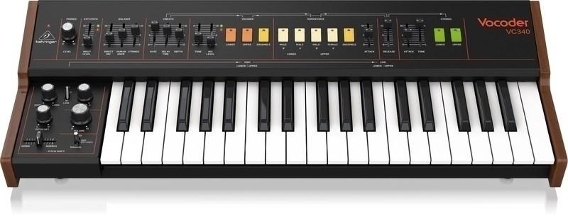 Analog synthesizer med vocoder – Behringer VOCODER VC340 billede