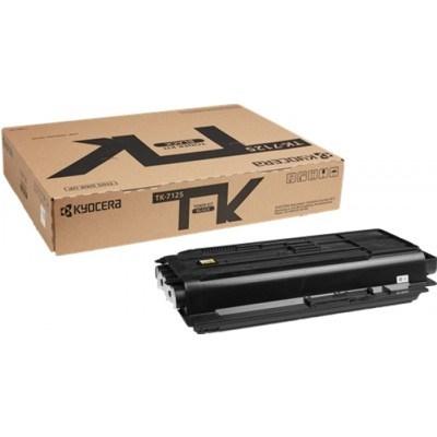 Toner til printer - Kyocera TK-7125, original, sort billede