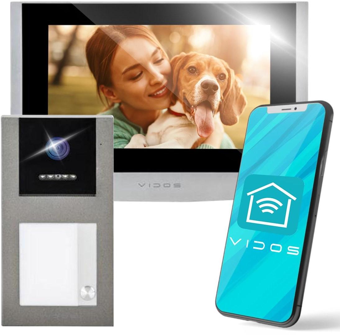 Dørtelefon med video IP – VIDOS Z02 sæt