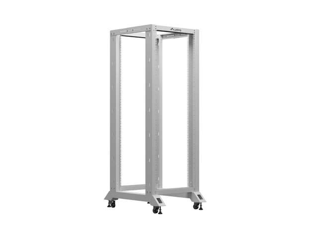 Lanberg - Rack åben ramme - 600 x 800 mm (BxdH) - grå, RAL7035 - 32U - 19