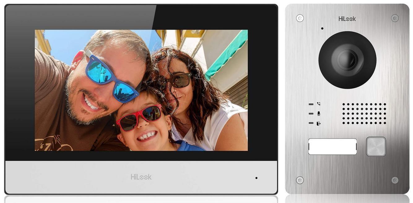 Video dørtelefon sæt Hikvision HiLook HD-VIS-02, 7" skærm, IP65