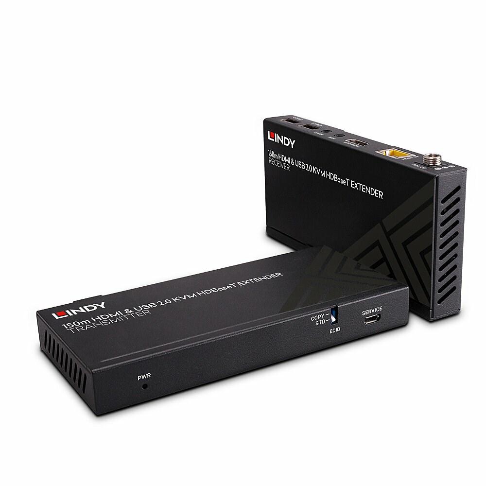 KVM extender HDMI 150 m 4K60 HDBaseT - LINDY billede