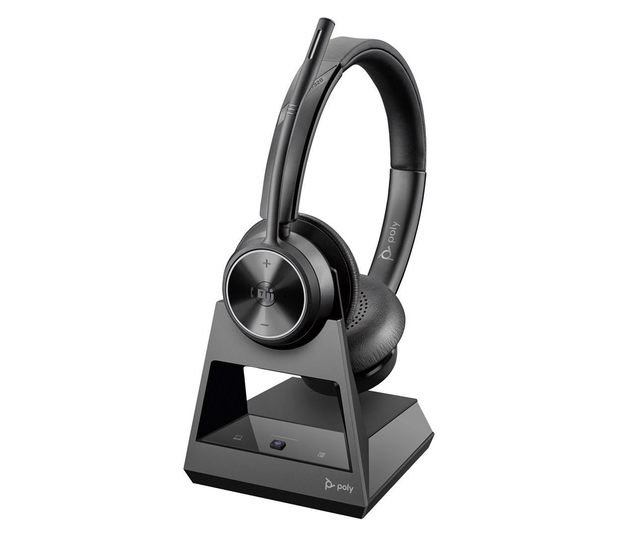 Trådløst headset HP Poly Savi 7320-M Office Stereo DECT (1880–1900 MHz) billede