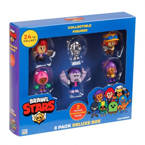 Samlefigurer Brawl Stars – 8-pack Deluxe Box ver. C