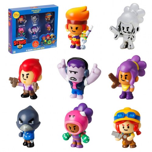 Samlefigurer Brawl Stars – 8-pack Deluxe Box ver. C