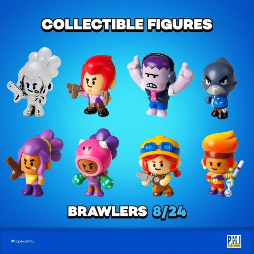 Samlefigurer Brawl Stars – 8-pack Deluxe Box ver. C