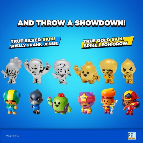 Samlefigurer Brawl Stars – 8-pack Deluxe Box ver. C