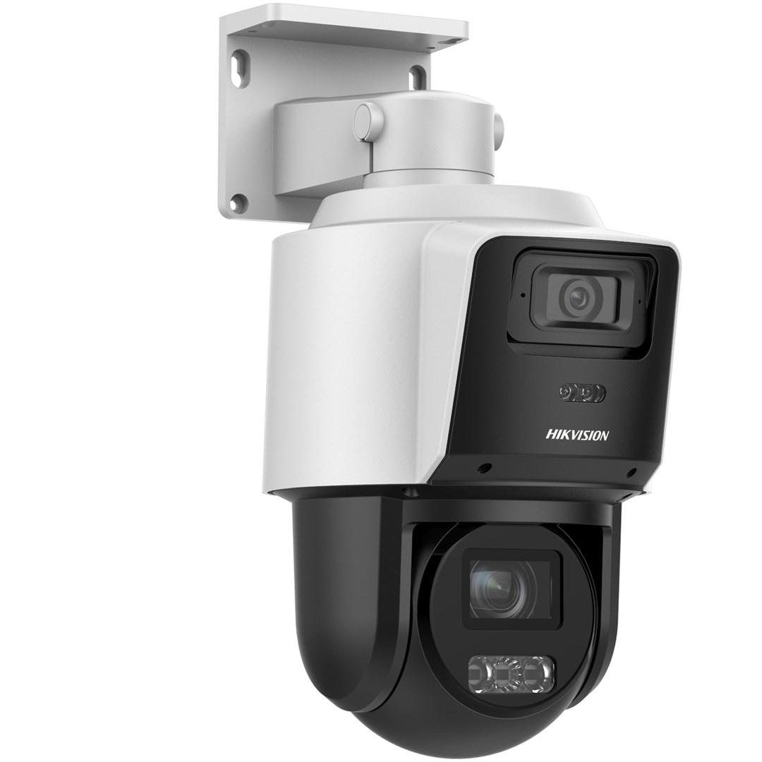 Overvågningskamera Hikvision TandemVu 4MP+4MP 10x PoE PTZ netværkskamera
