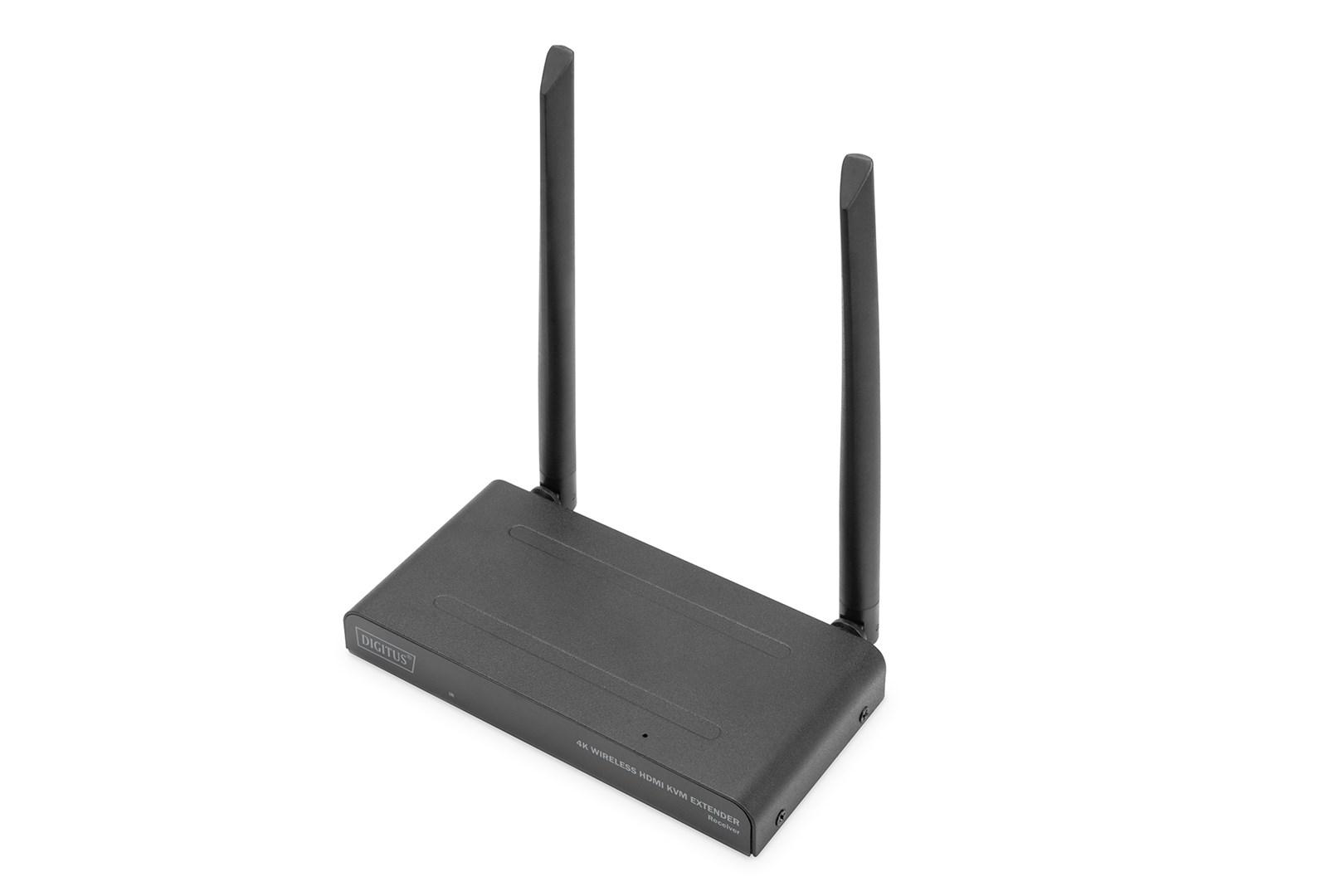 Trådløs HDMI + USB KVM-modtager - DIGITUS billede