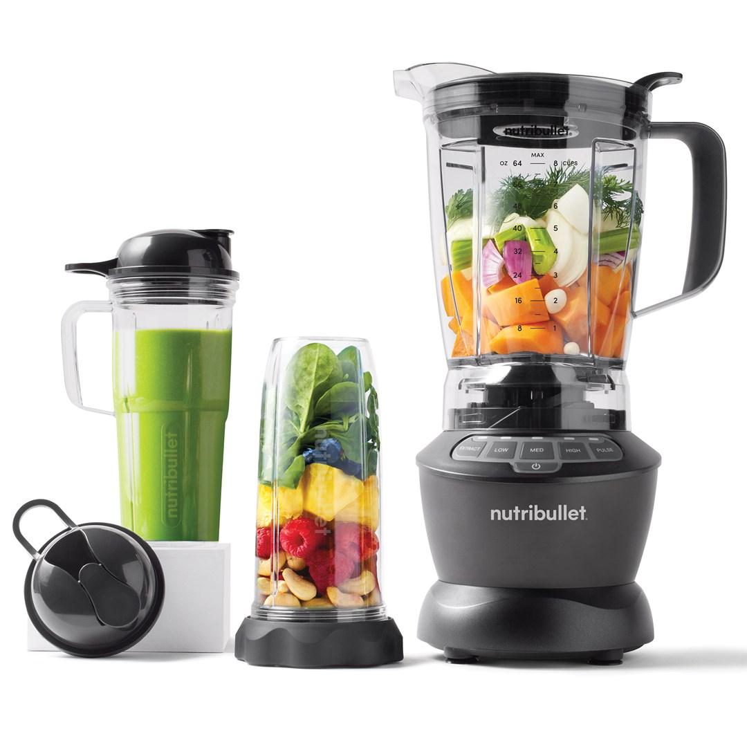 Blender Nutribullet NBF500DG, 1,9 l, 1.200 W, sølv