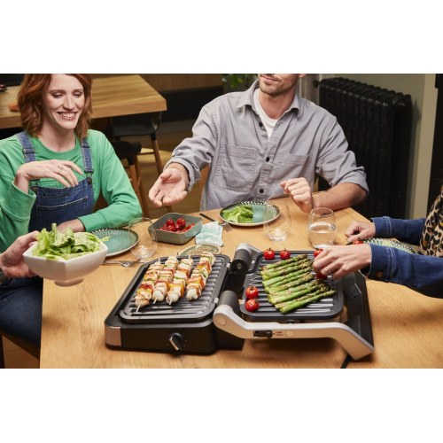 Elgrill Tefal OptiGrill 4‑in‑1 GC774D10 – rustfrit stål