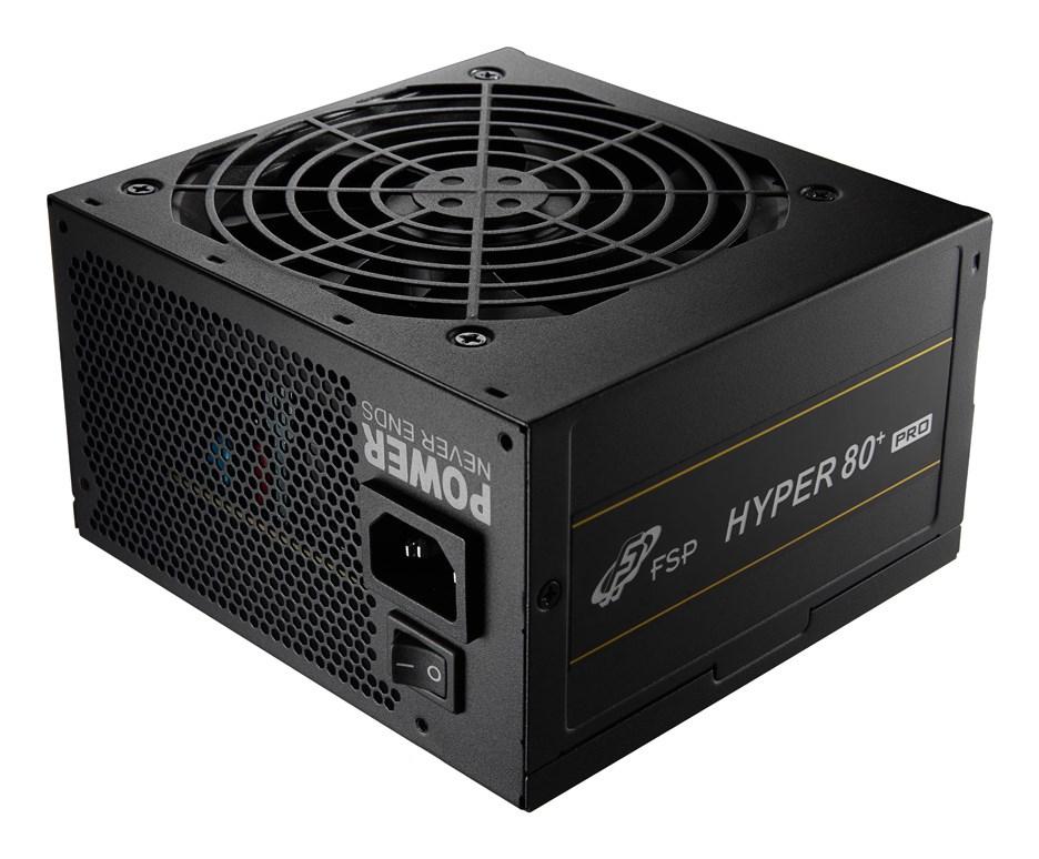 Strømforsyning ATX 550 W – Fortron FSP H3-550, 80 PLUS Bronze, sort