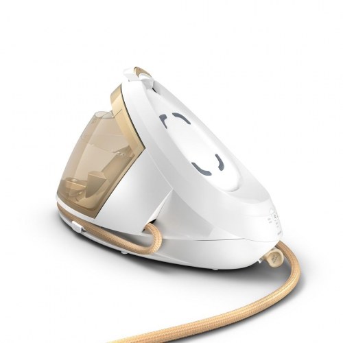 Dampsystem strygejern Philips PerfectCare 8000, 2.700 W, 1,8 l, SteamGlide Elite – guld/hvid