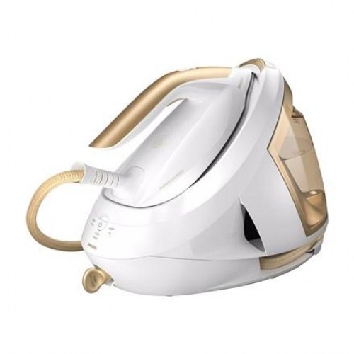 Dampsystem strygejern Philips PerfectCare 8000, 2.700 W, 1,8 l, SteamGlide Elite – guld/hvid