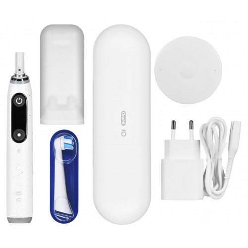 Elektrisk tandbørste Braun Oral-B iO10 Stardust – hvid