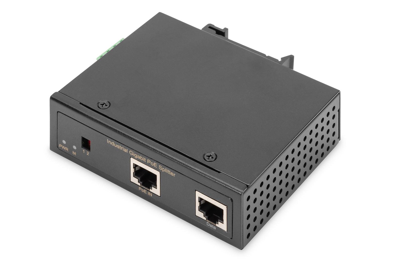 Netværk PoE+ splitter Gigabit - DIGITUS, industriel 802.3bt billede