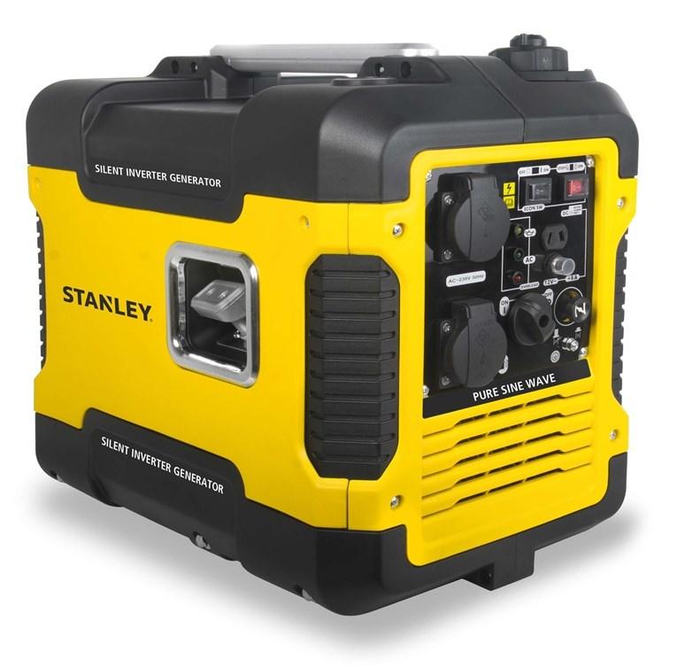 Inverter generator STANLEY SIG 1900S - bærbar strøm til byggeplads og fritid