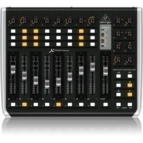 MIDI-kontroller Behringer X-TOUCH COMPACT - USB, sort