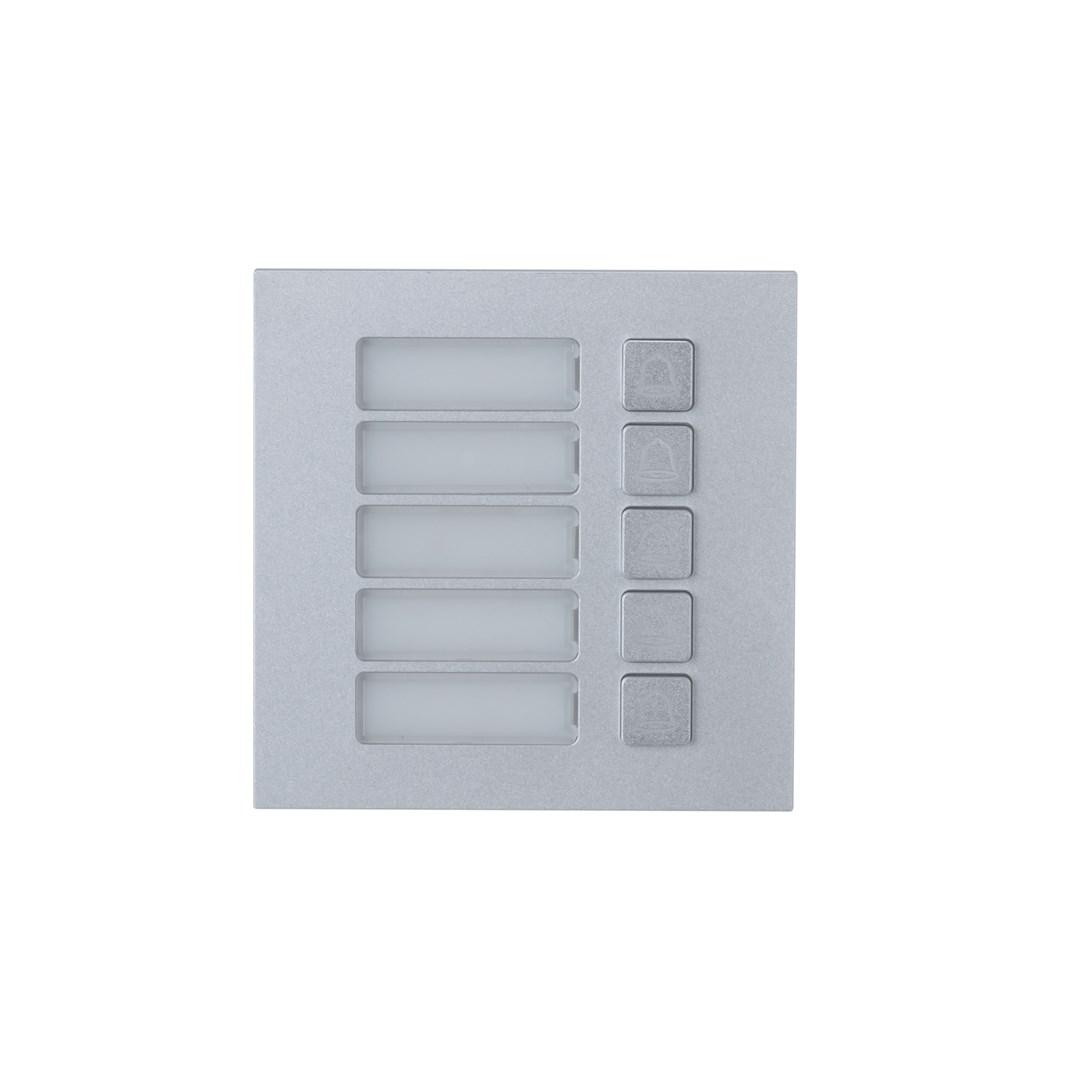 DÃ¸rtelefon-knapmodul Dahua DHIâVTO4202FâMB5, sÃ¸lv, IP65