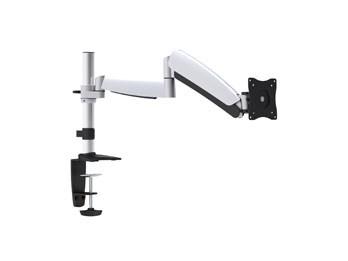 Skærmholder bordarm 13"–27" – EQUIP artikulerende, hvid
