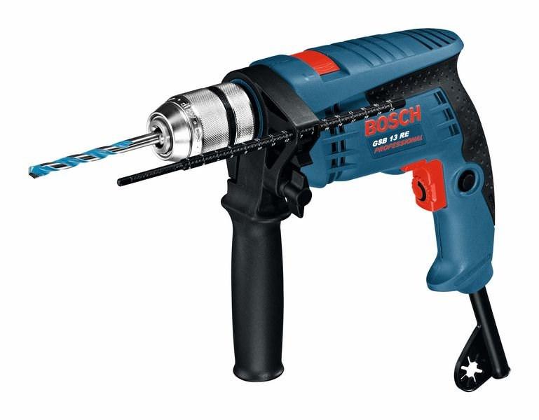 Slagboremaskine Bosch GSB 13 RE – 2.800 o/min, nøglefri, 1,8 kg billede