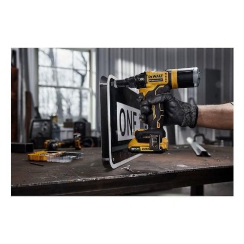 Nittepistol batteri 18 V DeWALT DCF403NT-XJ – sort/gul