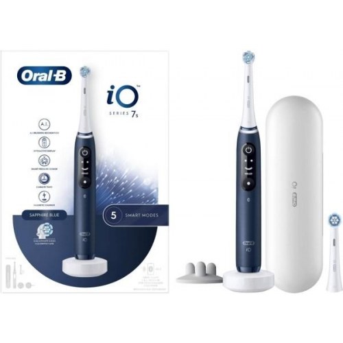 Elektrisk tandbørste Oral-B iO 7s – blå/hvid