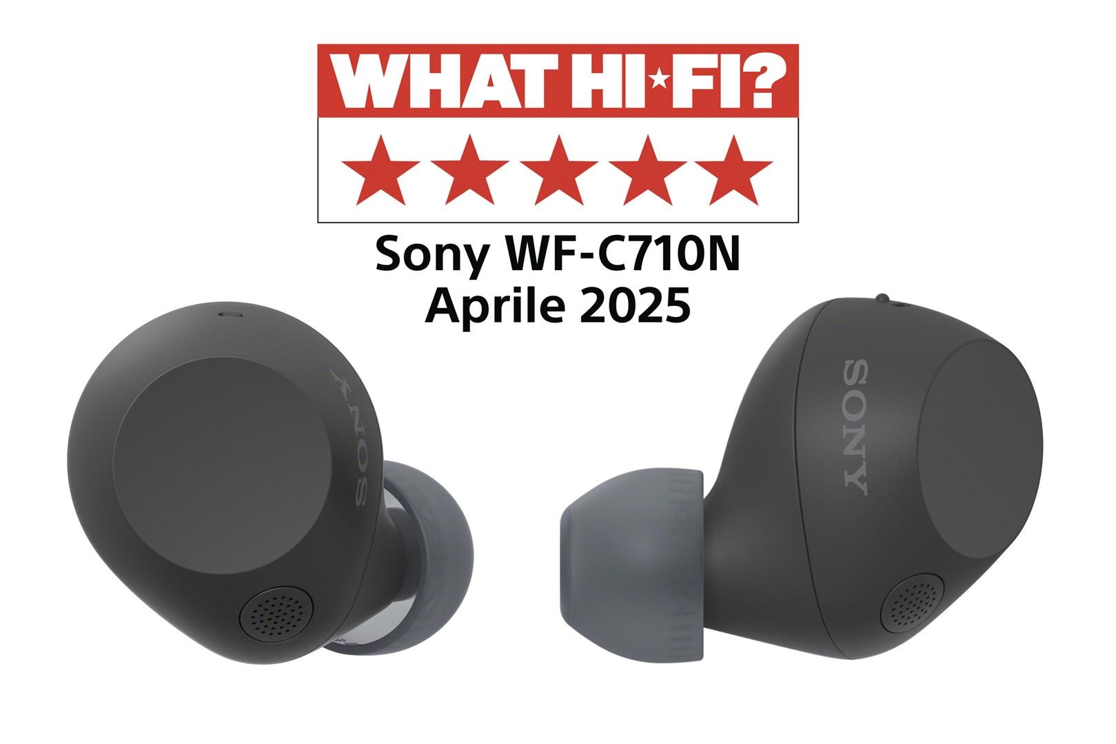 Trådløse in-ear høretelefoner Sony WF-C710N (sort)