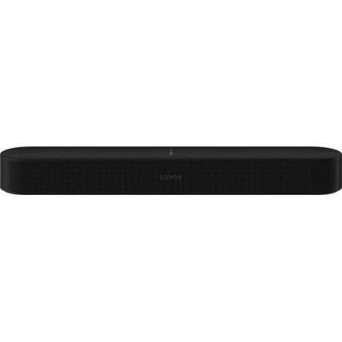 Soundbar Sonos Beam Gen 2 – sort, mat finish, Wi‑Fi og stemmestyring