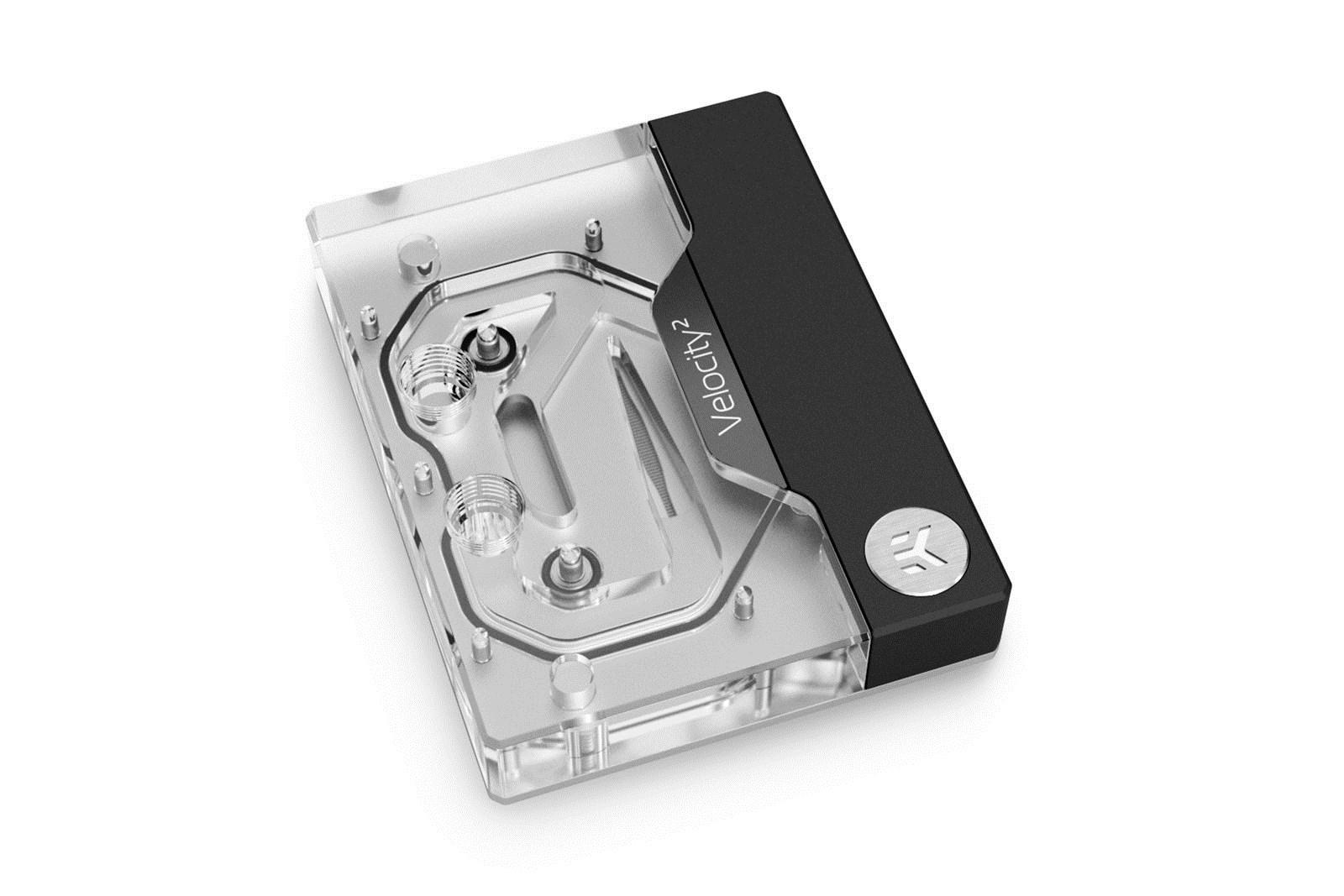 Vandkølingsblok til CPU EK Water Blocks EK-Quantum Velocity2 D-RGB - AM5, nikkel + akryl billede