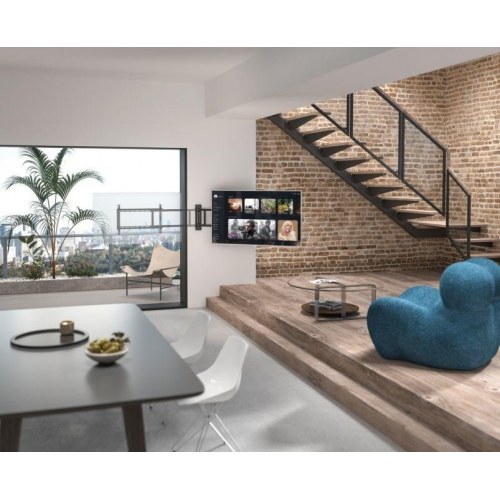 TV vægbeslag med motor – EQUIP 32"–75" svingarm