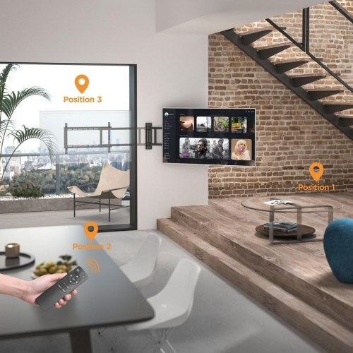 TV vægbeslag med motor – EQUIP 32"–75" svingarm