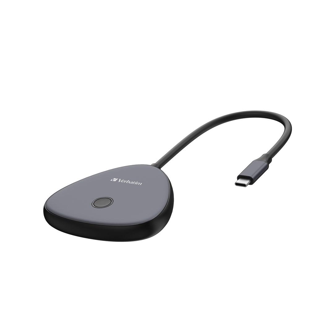 Trådløs skærmdeling 4K USB-C - Verbatim Share My Screen Mount billede