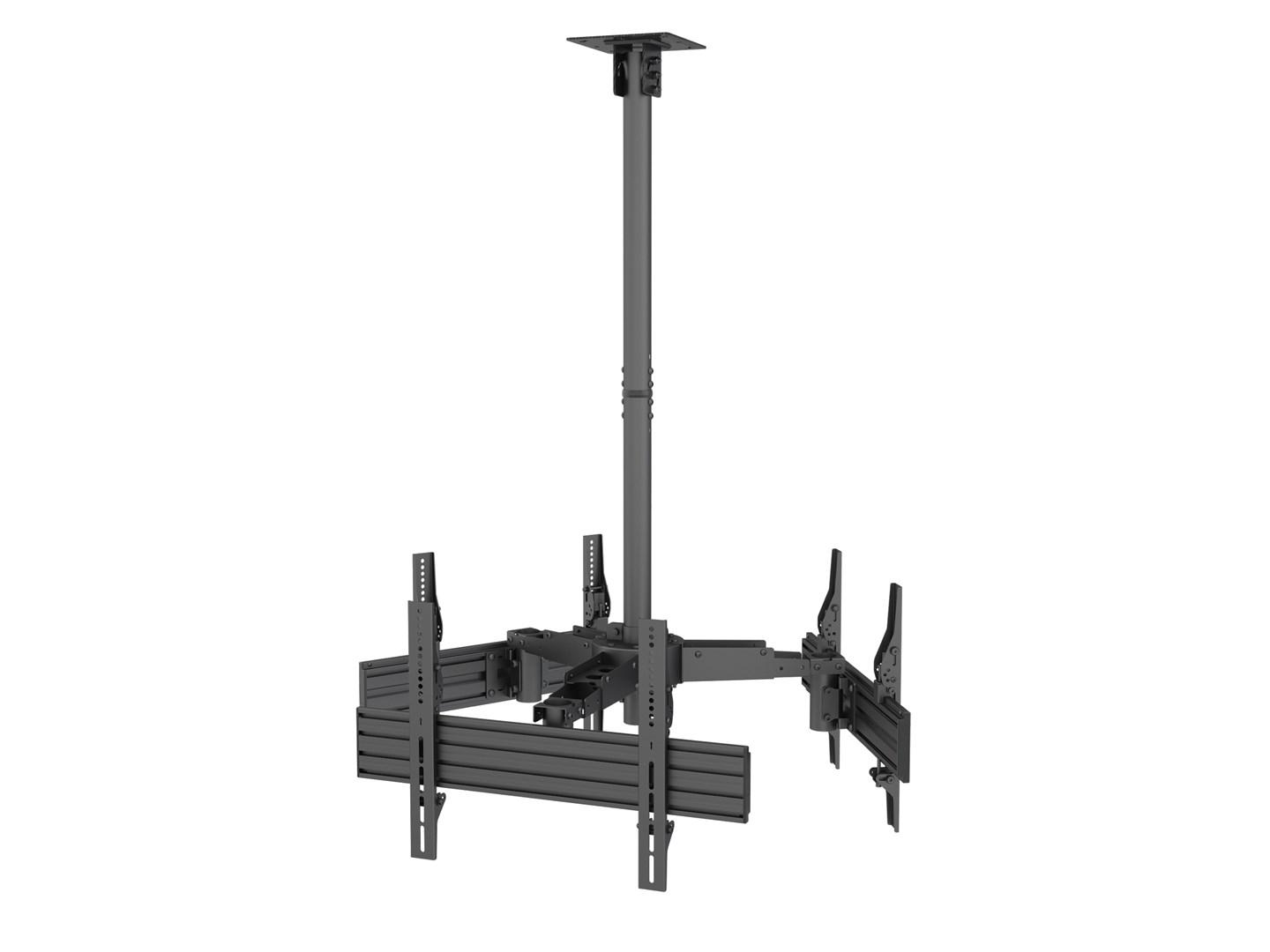 Loftbeslag til TV 32–65" – EQUIP triple skærmholder