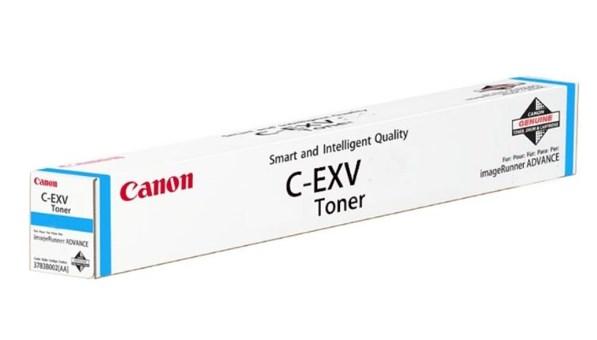 Toner til printer - Canon C-EXV 51L, cyan (original) billede