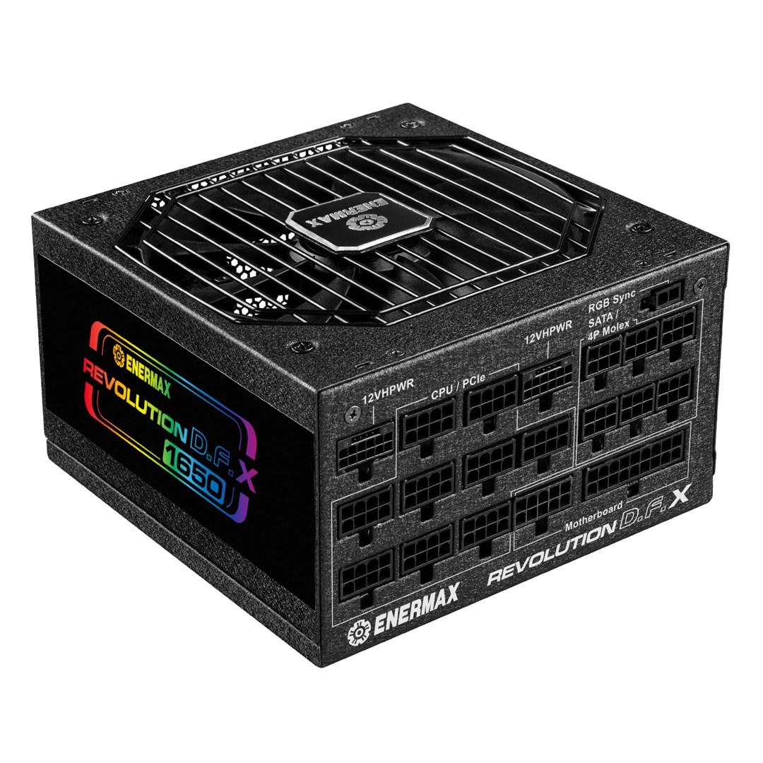Strømforsyning til PC Enermax Revolution D.F.X 1650 W ATX (sort) billede