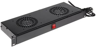 Rack ventilationspanel A19P-2W – Delta Energy Systems – til 19" rackskab
