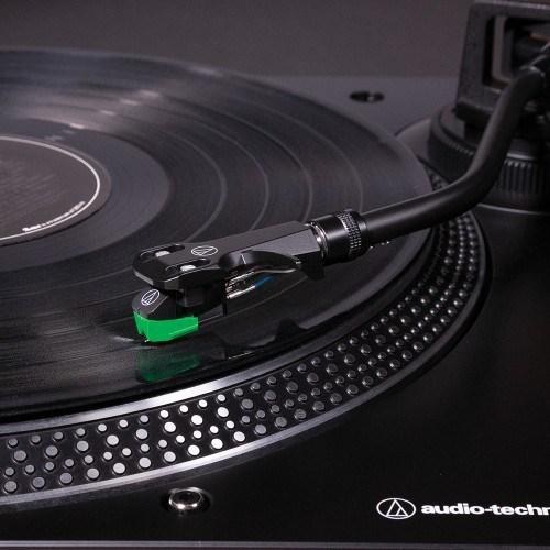Pladespiller Audio-Technica AT-LP120X USB, direct drive, sort